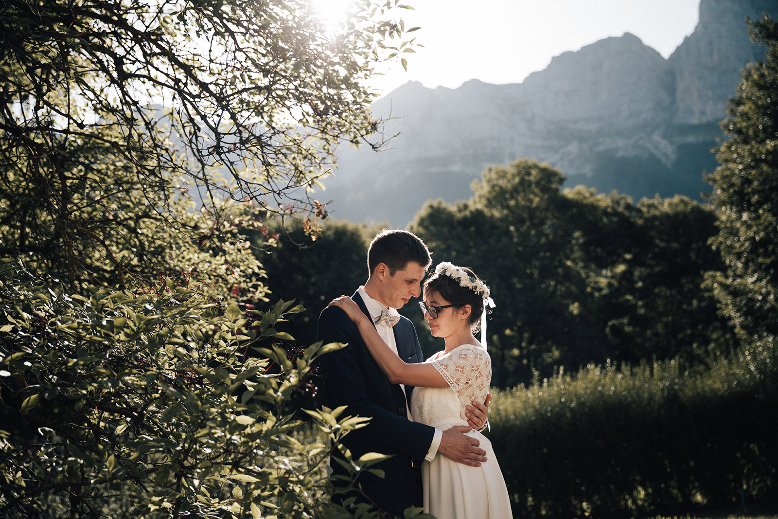Photographe de mariage Isère Alpes Montagne Wedding photographer in the High Alps