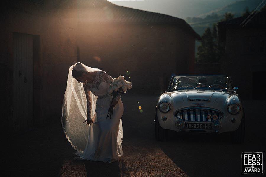 Meilleur photographe de mariage Lyon récompense internationale Fearless photographer