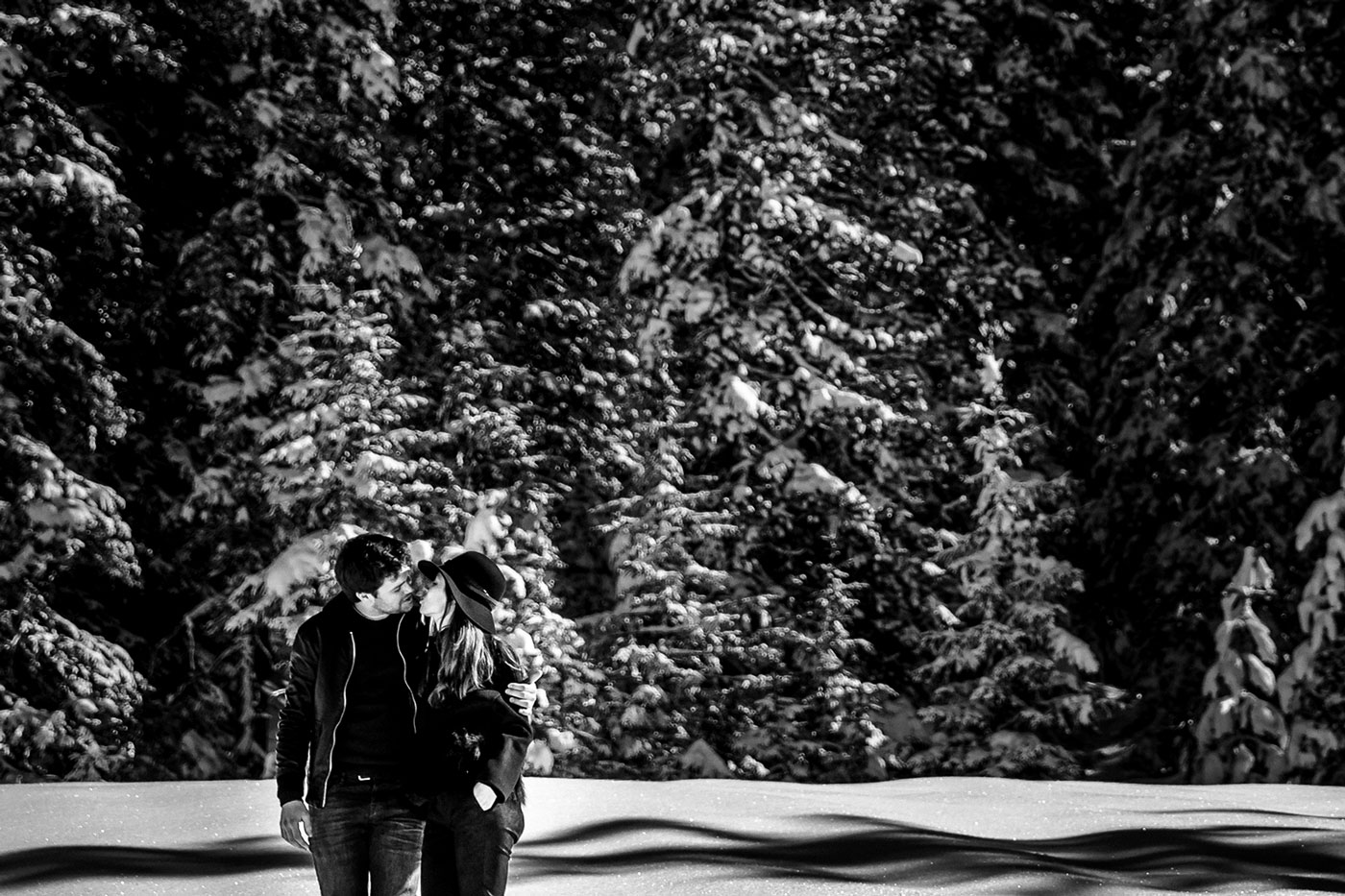 Photographe de mariage Courchevel Mon Blanc Castille ALMA - Love session Lac de rosière